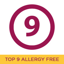 Top 9 Allergen Free