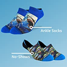 ankle socks and no-show socks